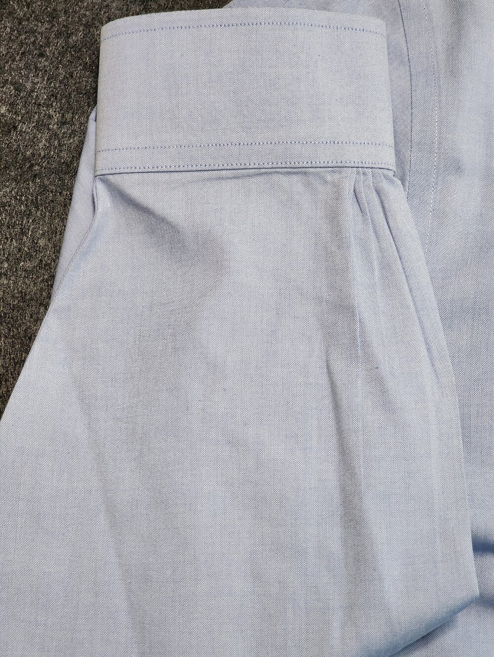 Brooks Brothers Pale Blue Button-Down  Slim Fit Dress Shirt - Picture 11 of 12